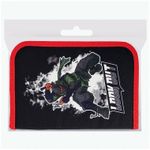 Пенал BRAUBERG, 1 отделение, 2 откидные планки, полиэстер, 21х14 см, "Ninja", 270313