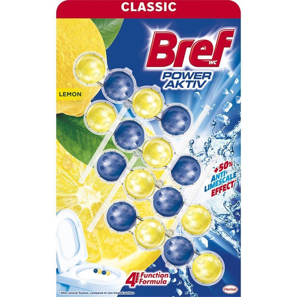 Чистящее средство Bref Color Aktiv Лимон 4 шт