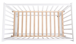 Детская кровать Woodix Classic Go маятник продольный WCG341 Белый