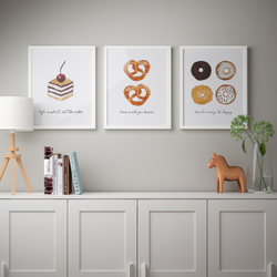 IKEA BILD  (ИКЕА БИЛД)  -  Плакат, выпечка, 40x50 см