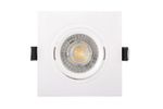 DK3021-WH Встраиваемый светильник, IP 20, 10 Вт, GU5.3, LED, белый, пластик