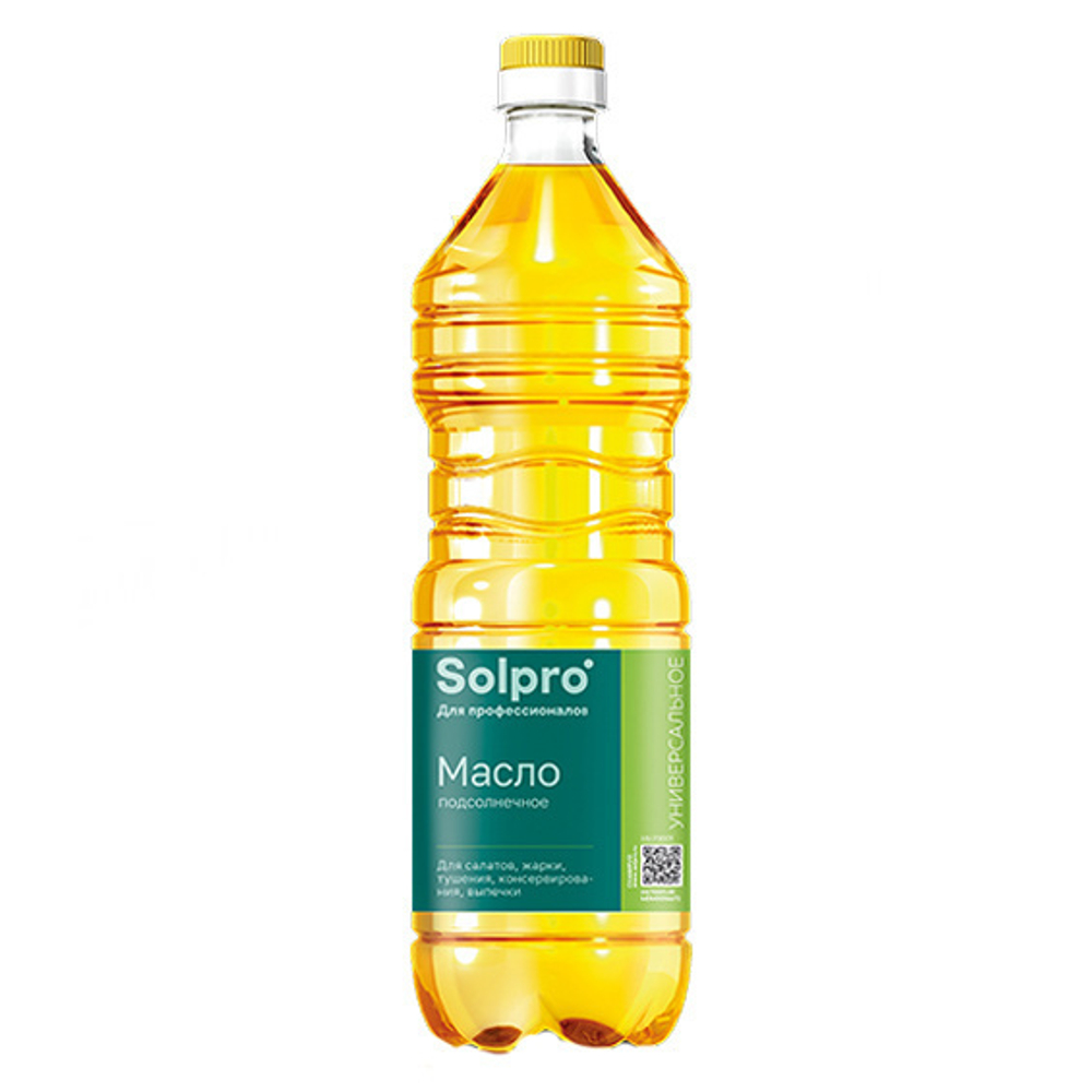 Масло Подсолнечное Solpro 1л