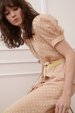 Платье «Людмила», коричневый