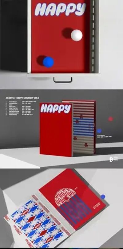 Альбом JIN BTS - HAPPY