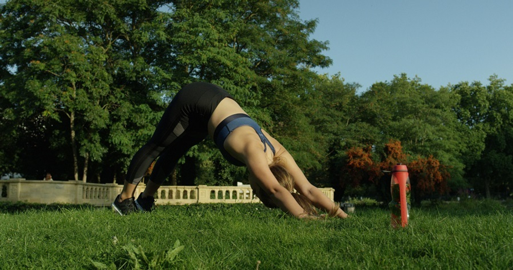 Эко-бутылка Eau Good Duo с фильтром красная Black+Blum