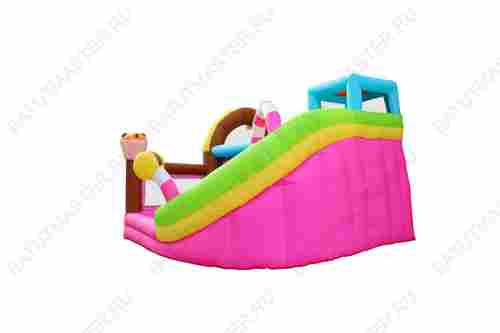 Батут для детей на дачу "Площадка сладостей" 3,2*2,9*2,13 м