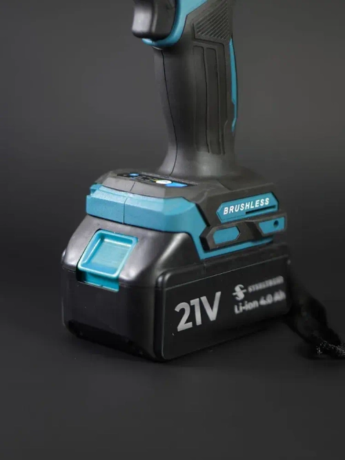 Гайковерт аккумуляторный, ударный мощный бесщеточный 24 В с набором насадок 39 предметов, Гайковерт 3 в 1