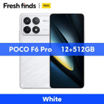 Смартфон Xiaomi Poco F6 Pro 12/512 ГБ Global, Dual nano SIM, белый