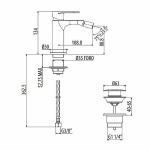 Смеситель для биде Gattoni H2Omix7000 7005070NO