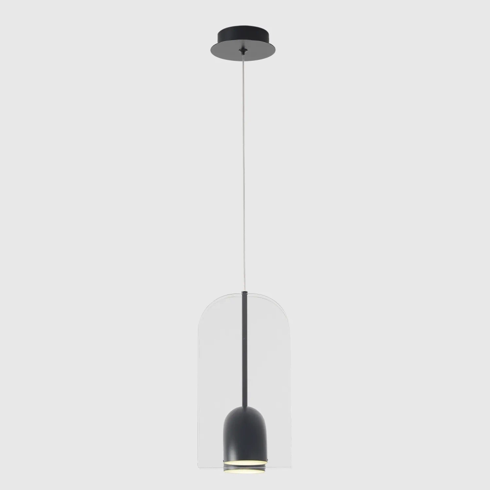 Светильник подвесной Crystal Lux ELEMENT SP12W LED BLACK