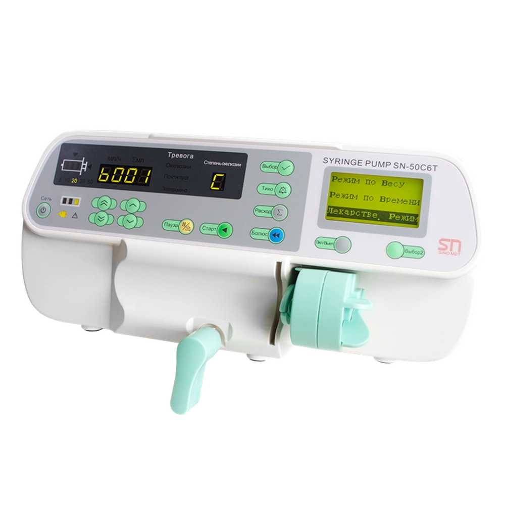 Насос шприцевой Sino SN-50C6T