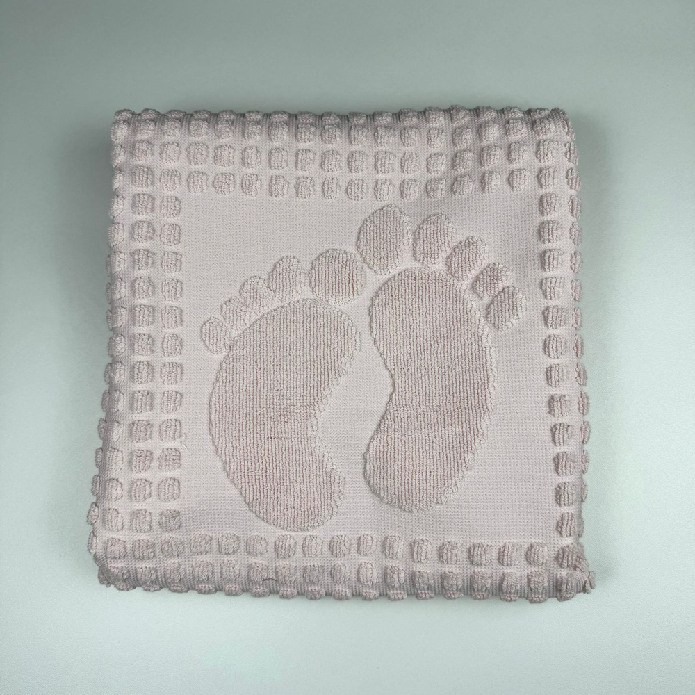 Полотенце для ног Arya 50х70 розовое