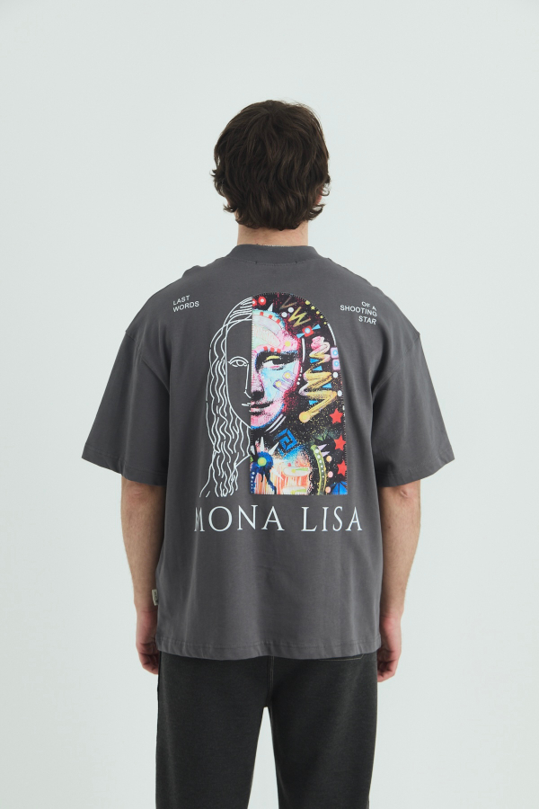 Футболка Saw Mona Lisa Logo grey