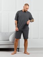 Фуфайка (футболка) мужская  Алессандро-1 Виотекс ГРАФИТОВЫЙ