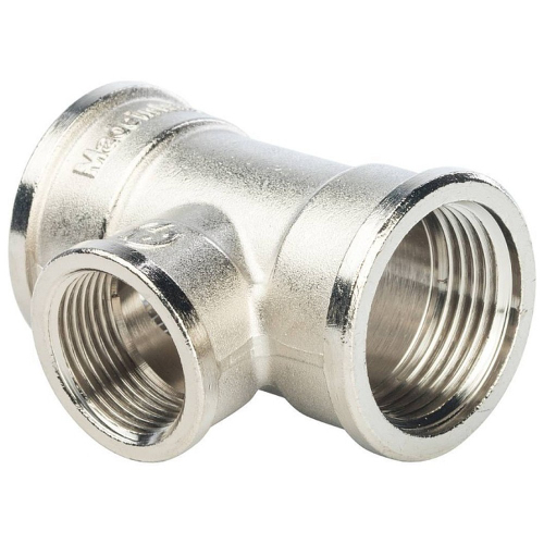 Тройник ВВ переходной никелированный 1"X3/4X1" SFT-0022-001341 STOUT