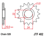 Звезда JTF402.16RB