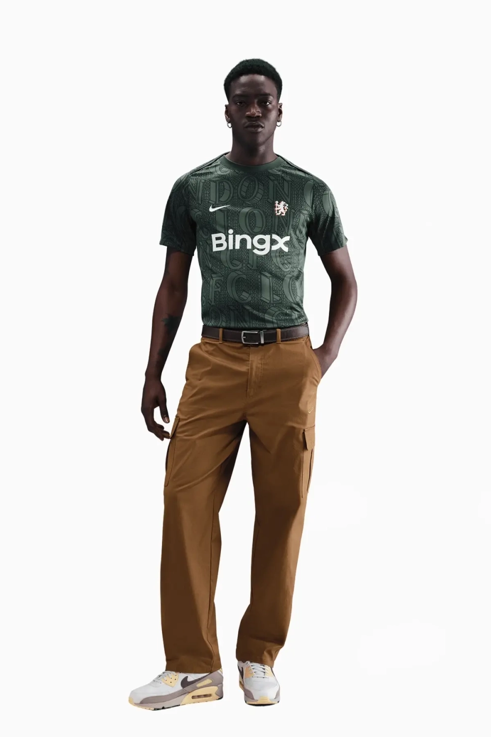 Футболка Nike Chelsea FC 25/26 Academy Pro - зеленый