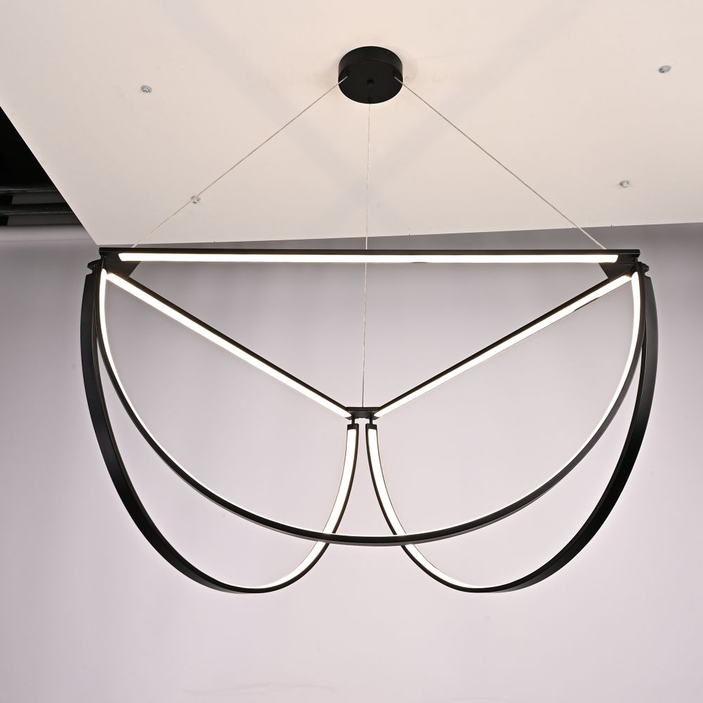 Подвесной светильник SOLANA LIGHT 3 Black