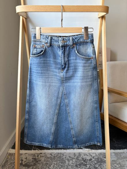 Джинсовая юбка Zara, 140