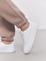 Брюки женские с начесом (кофейный)