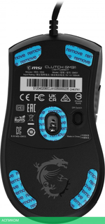 Мышь MSI Clutch GM31 Lightweight черный (S12-0402080-CLA)