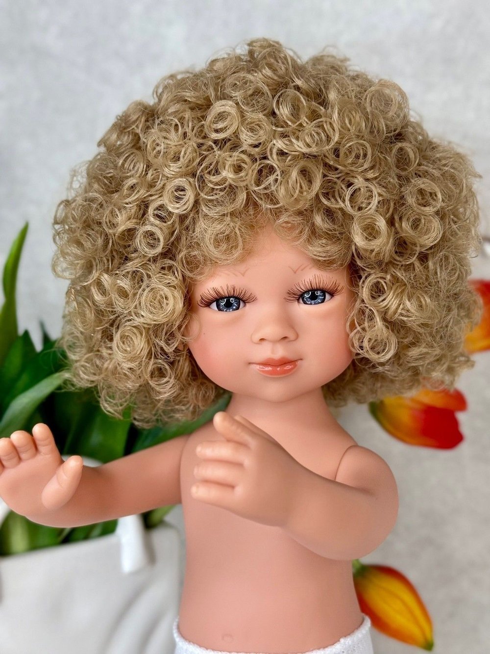 Кукла D Nenes виниловая 34см Celia без одежды (022263W)