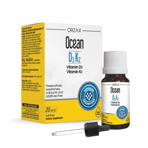 Orzax Ocean D3 K2 20ml oral drops