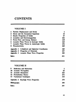 Acoustic fields and waves in solids. Volume 1 | B.A. Auld