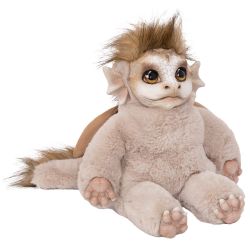 Игрушка мягкая Дракон Бэби Мистик Светло-коричневый