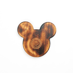 Менажница из древесины кедра для подачи блюд и закусок с гравировкой "Чудеса случаются"