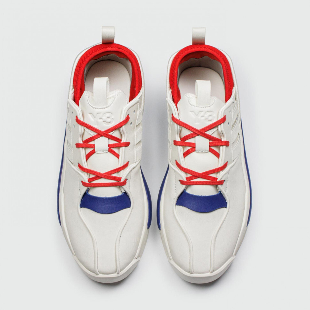 кроссовки Adidas Y-3 Hokori III Wh. Blue Red