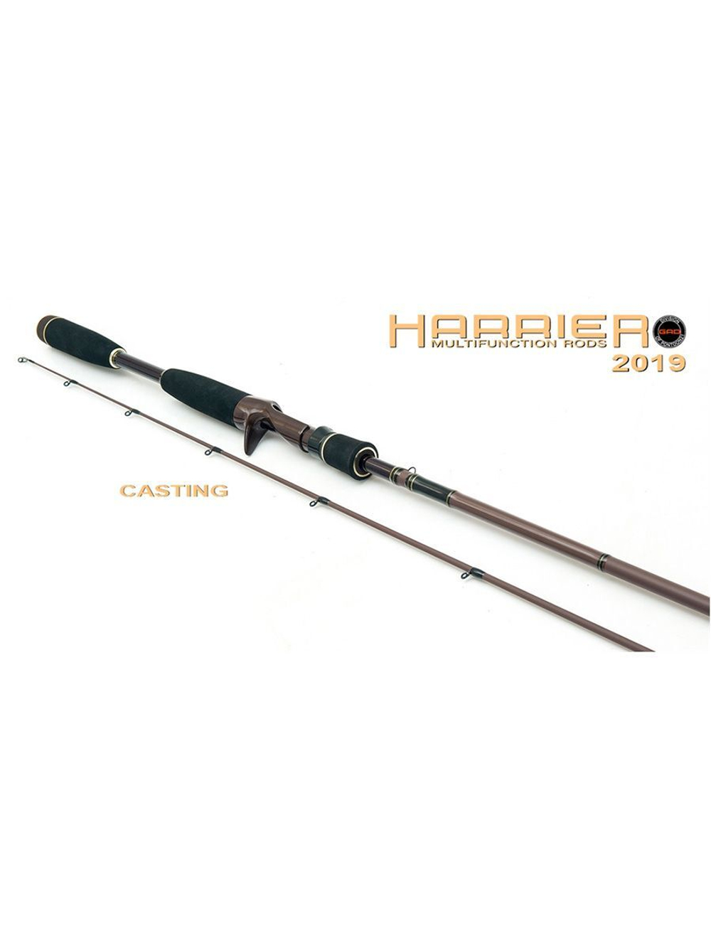 Удилище кастинговое GAD Harrier, 244 см., 12,0-45,0 гр., 12-25 Lb., X-Fast