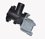 Сливной насос 119307 стиральной машины Indesit, Ariston - помпа C00119307 в сборе с улиткой и крышкой фильтра
