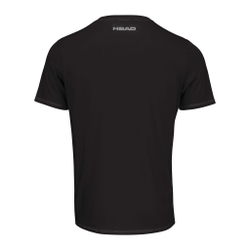Мужское теннисное поло HEAD Club Ivan T-Shirt Men - Black, White