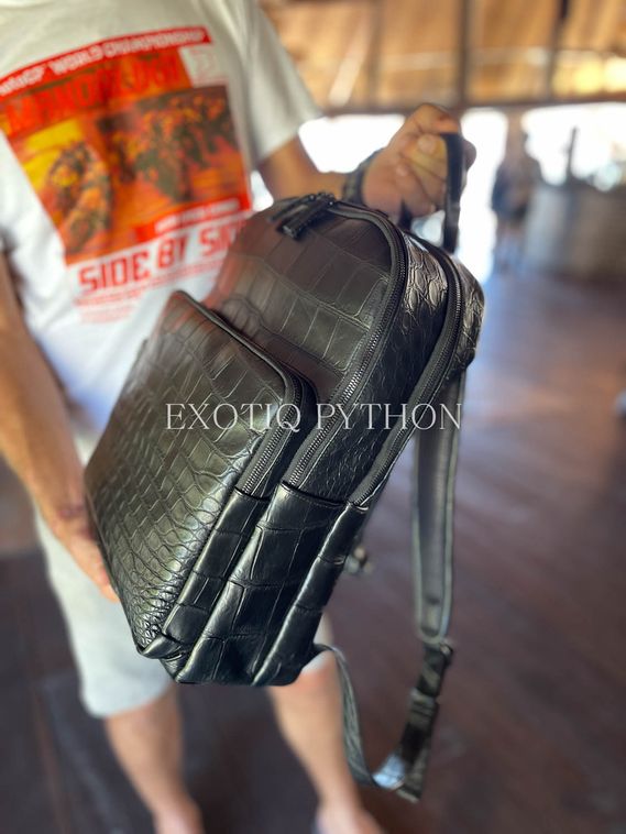 Мужской рюкзак из кожи крокодила BG-480