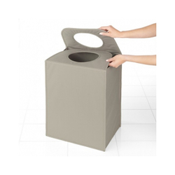 Сумка для белья Brabantia прямоугольная серая крышка