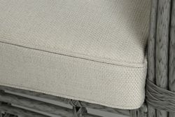 "Ницца" кресло из искусственного ротанга, цвет серый