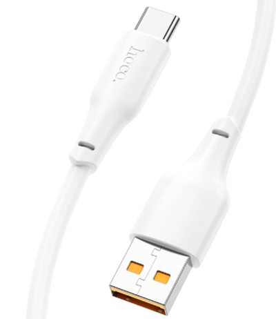 Кабель HOCO X93 Type-C-Type-C 100W 5A 1м TPE White