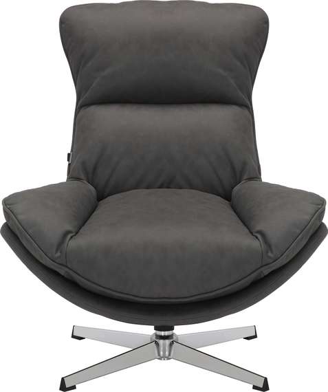 Кресло мягкое Everprof Mango Ткань Темно-серый