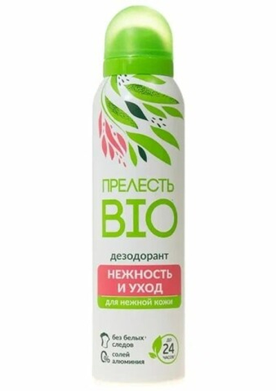 Прелесть BIO антипер.спрей жен. Нежность и уход 150мл.
