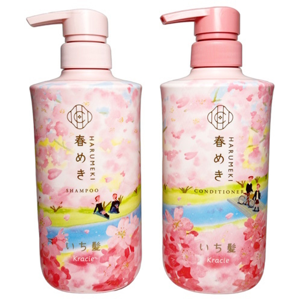 Шампунь + кондиционер для всех типов волос ICHIKAMI HARUMEKI (набор)
