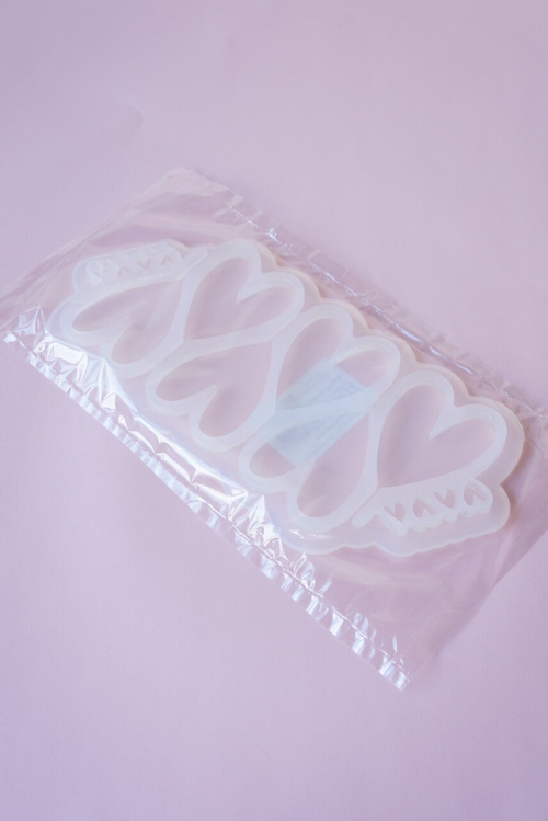 Форма "Сердце-тильда на палочке"