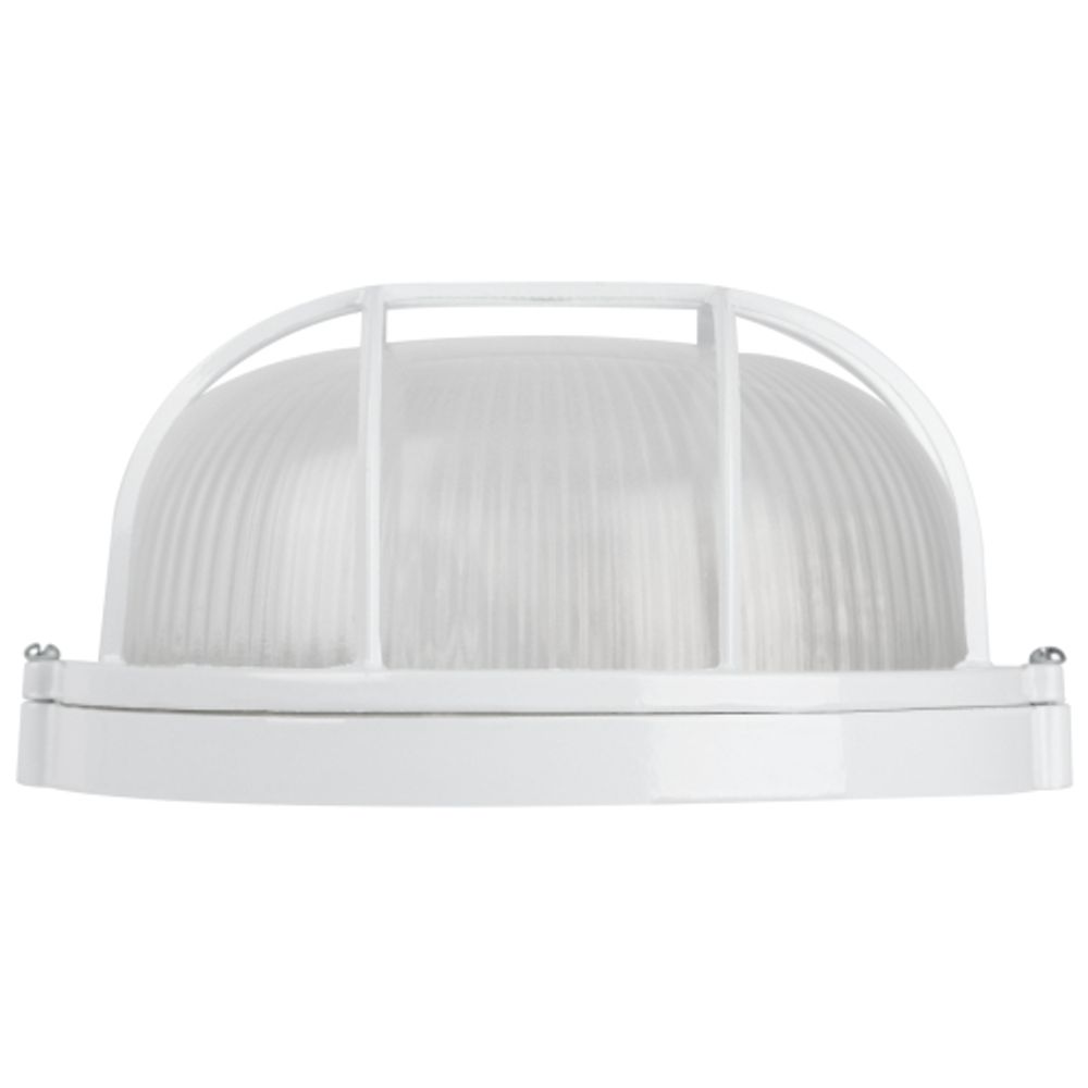 Светильник ЭРА НБП 03-60-002 Акватермо алюминий/стекло решетка IP54 E27 max 60Вт D176 круглый белый | Светильники ЖКХ РБ