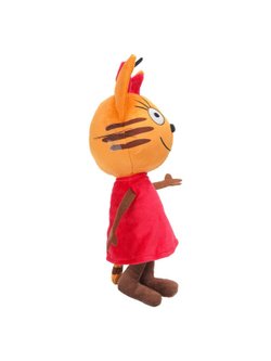 Игрушка мягкая  Кот Карамелька 30см, без чипа