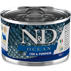 Farmina Dog N&D Ocean Cod & Pumpkin - консервы для собак (треска с тыквой)