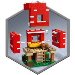 Конструктор LEGO Minecraft - Грибной дом 21179