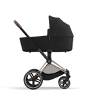 Детская коляска Cybex Priam IV 3 в 1 Sepia Black на шасси Rosegold