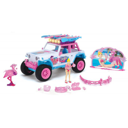 Автомобиль Dickie Play Life - машина внедорожник Jeep Flaming  + аксессуары 3835006
