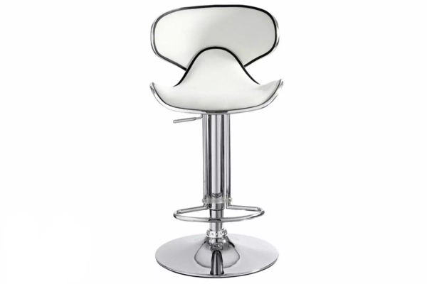 Стул барный  Garda белый/хром
