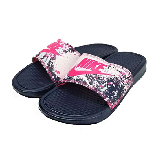 Nike Benassi JDI 'Black Pink'
